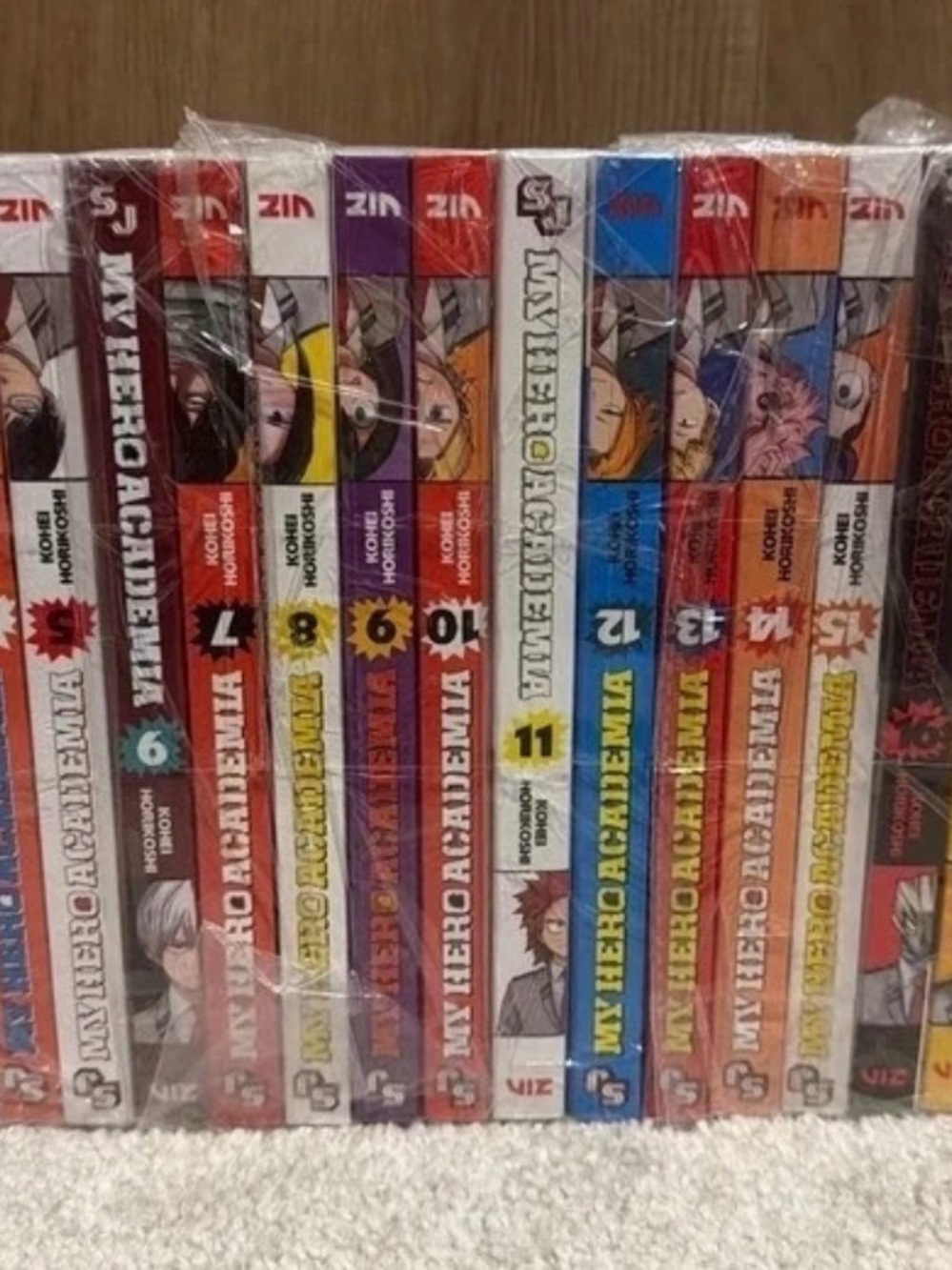 My Hero Academia Manga Volumes Collection - Multi-Color